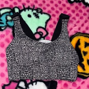 Leopard Print Sports Bra